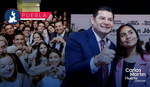 Jóvenes, el motor para la transformación de Puebla: Alejandro Armenta