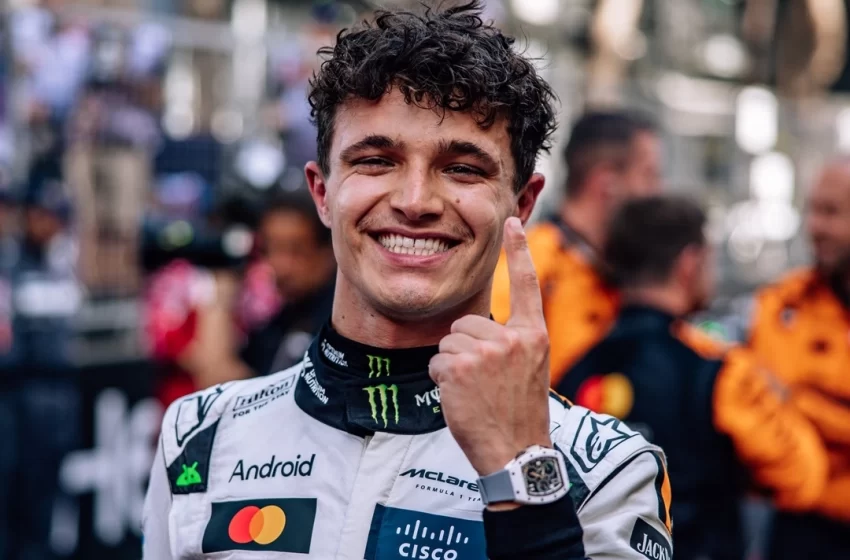 Lando Norris F1 Mónaco 2025 Lando Norris logra la ‘pole position’ en el debut del Madring