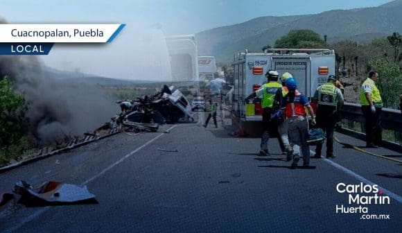 Maestros entre las víctimas del fatal accidente en la Cuacnopalan-Oaxaca