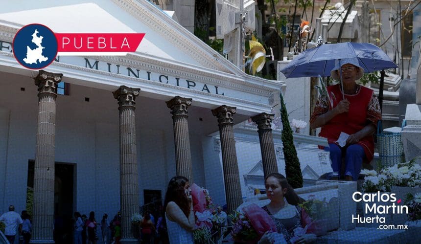 Prevención de golpe de calor en panteones de Puebla: Consejos para el Día de Muertos