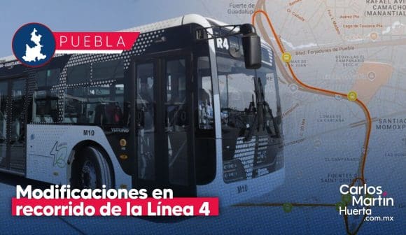 Portada Modificaciones en el recorrido de la Línea 4 de RUTA Lo que debes saber CMH Modificaciones en el recorrido de la Línea 4 de RUTA: Lo que debes saber