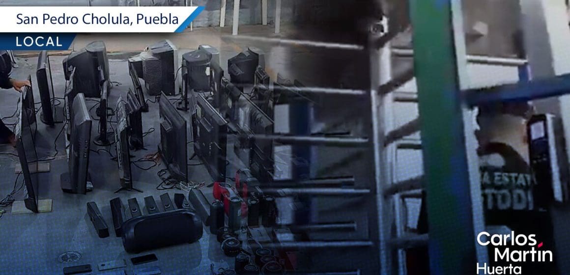 SSP Puebla asegura objetos prohibidos en penal de San Pedro Cholula