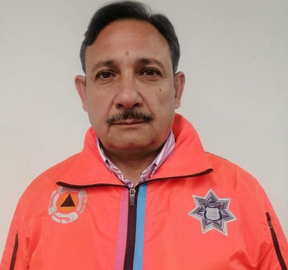 PC César Flores Sánchez, nuevo director de Protección Civil Municipal de Puebla