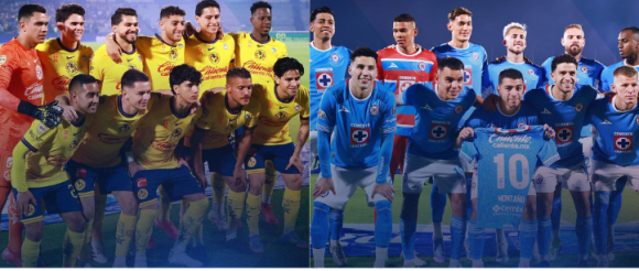 Cruz Azul vence 1-0 al América en semifinal de ida con gol de Nacho Rivero