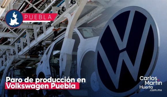Habrá paro de producción en Volkswagen Puebla por falta de componentes