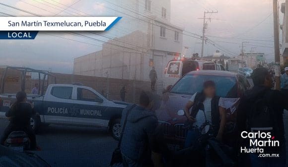 Portada Persecución y balacera en Texmelucan deja policía herido CMH Persecución y balacera en Texmelucan deja policía herido