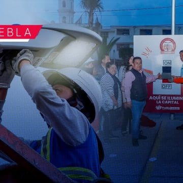Puebla Brilla: San Miguel Canoa estrena alumbrado público LED