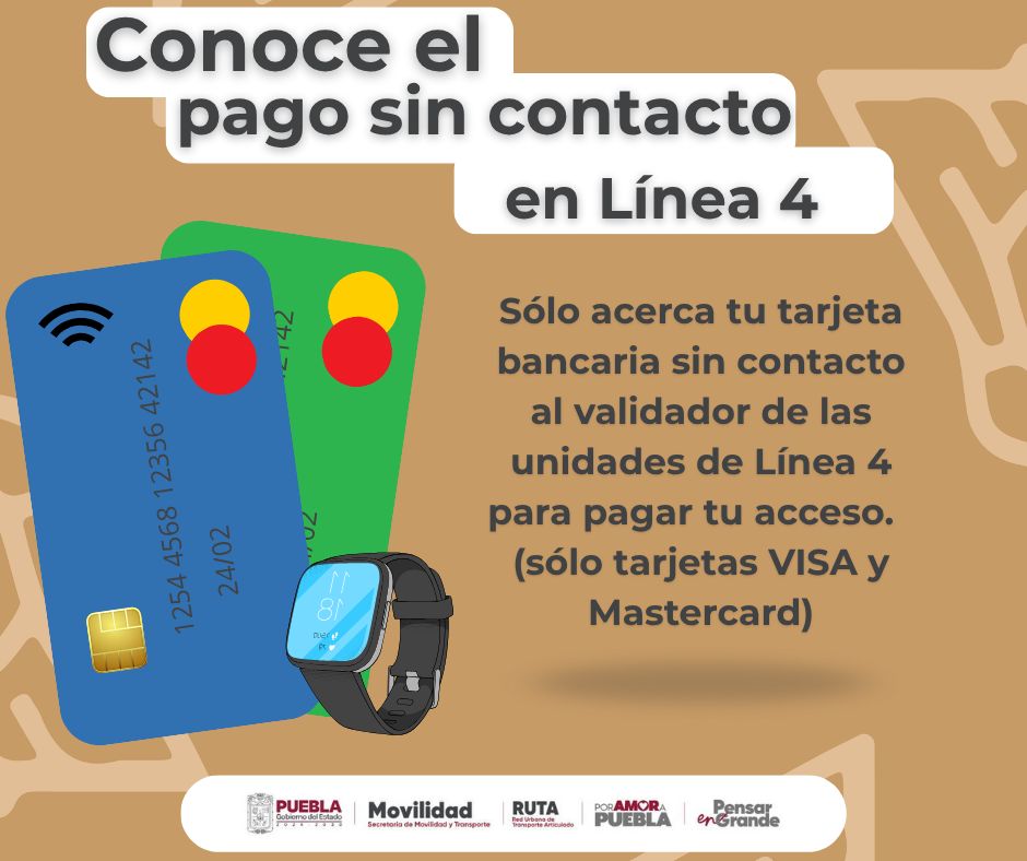 Línea 4 de RUTA implementa pago contactless con tarjeta o celular 1 RUTA 2