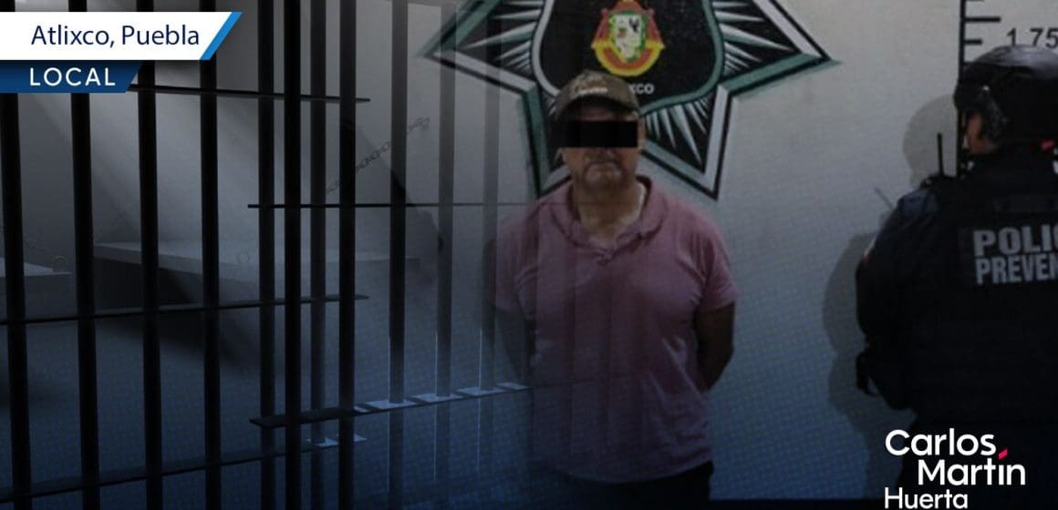 Recuperan vehículo con reporte de robo en Atlixco; hay un detenido