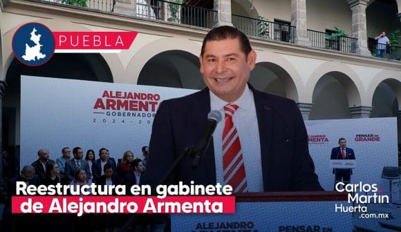 Reestructura en gabinete de Armenta: Yadira Lira, Virginia González y Carlos Márquez con nuevos roles