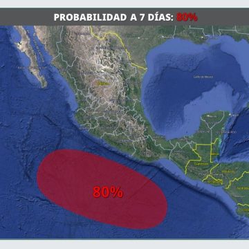 Alerta en el Pacífico por posible formación de ciclón tropical