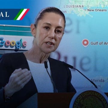 Sheinbaum demanda a Google por renombrar el Golfo de México