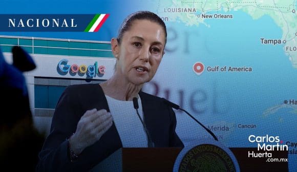 Sheinbaum demanda a Google por renombrar el Golfo de México