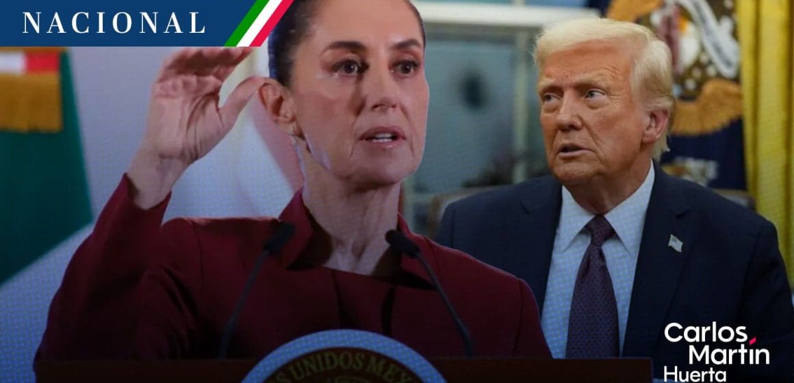 Sheinbaum destaca diálogo positivo con Trump sobre comercio bilateral