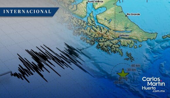 Sismo magnitud 7.5 sacude Puerto Williams, Chile; hay alerta de tsunami