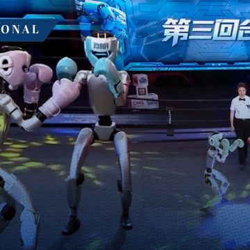 China estrena el primer torneo de boxeo entre robots humanoides