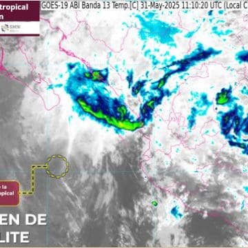 Tormenta tropical Alvin se debilitará a baja presión remanente