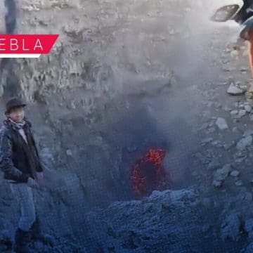 Tres personas desafiaron restricciones y llegaron al cráter del Popocatépetl