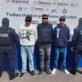 Detiene Policía Estatal a tres presuntos asaltantes de la ruta Puebla-Amozoc