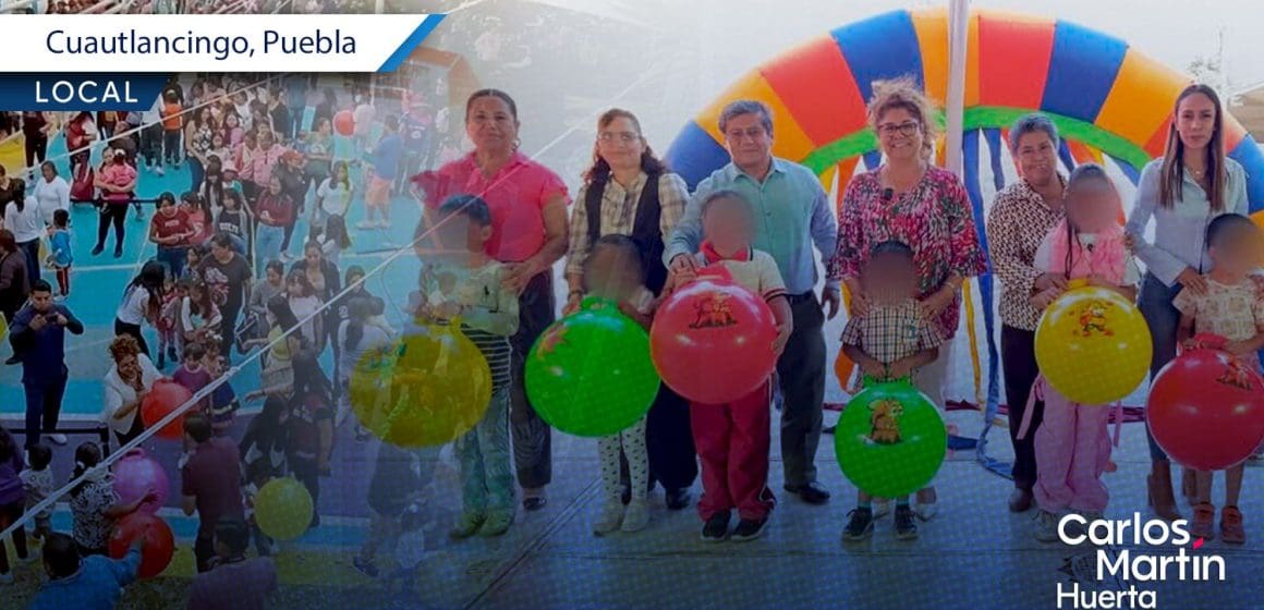 Concluyen con éxito los festejos del “Festival Cultural del Niño y la Niña” en Cuautlancingo