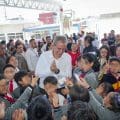 Inaugura Pepe Chedraui techado escolar en la Primaria Club de Leones