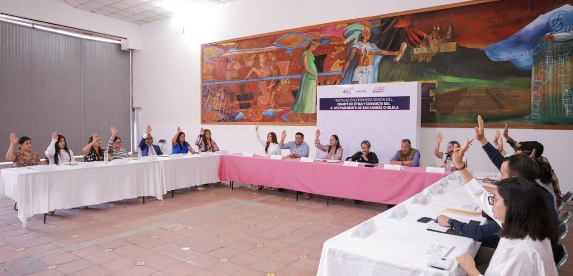 Instalan comité de ética y conducta en San Andrés Cholula