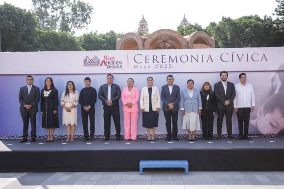 WhatsApp Image 2025-05-13 at 4.49.00 PM (2) Resalta San Andrés Cholula ceremonia cívica con valores patrios y respeto a la diversidad