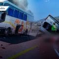 Tragedia en la autopista Cuacnopalan-Oaxaca: 21 muertos tras choque, volcadura e incendio