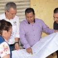 Pepe Chedraui impulsa mejoras al puente vehicular en San Miguel Canoa