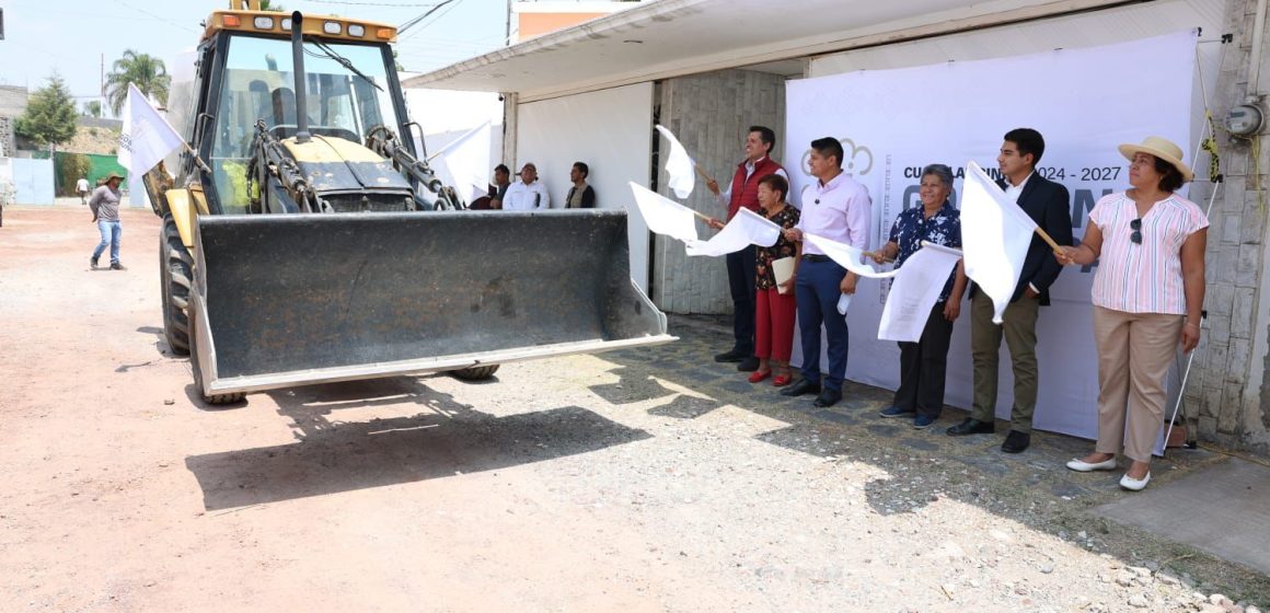 Nueva obra de pavimentación en Cuautlancingo: un paso hacia el cambio