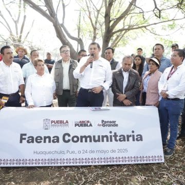 En Puebla no hay emperadores, ni virreyes, se trabaja con el pueblo: Alejandro Armenta