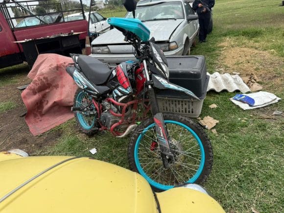 Recuperan motocicleta robada en Cuautlancingo en operativo de seguridad