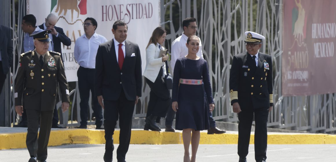 Conmemoran 163 aniversario de la Batalla de Puebla: México libre y soberano