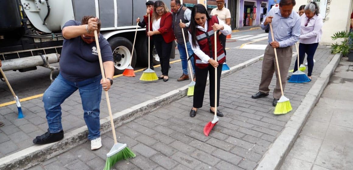 Gobierno de San Pedro Cholula impulsa programa “Cholula Te Quiero Limpia” ante temporada de lluvias