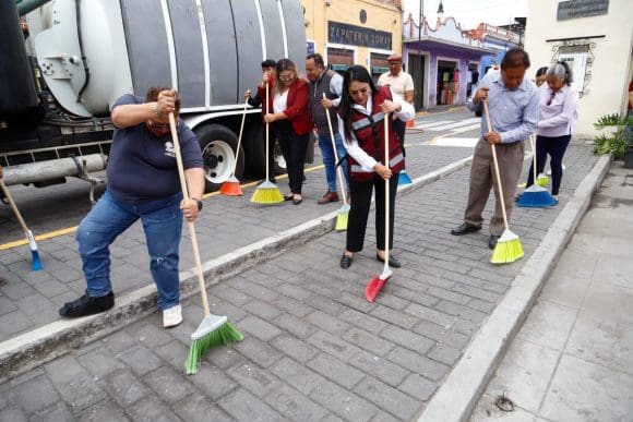 Gobierno de San Pedro Cholula impulsa programa “Cholula Te Quiero Limpia” ante temporada de lluvias
