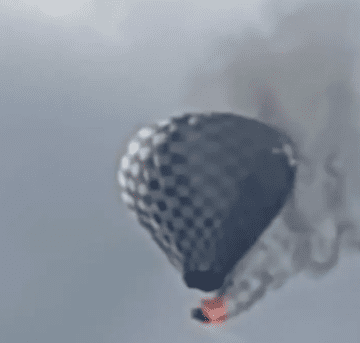 Tragedia en Zacatecas: Hombre muere en incendio de globo aerostático durante festival