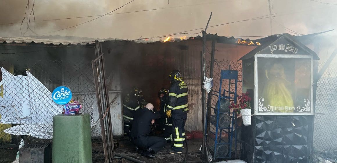 Incendio en estación Lindavista del Metro CDMX