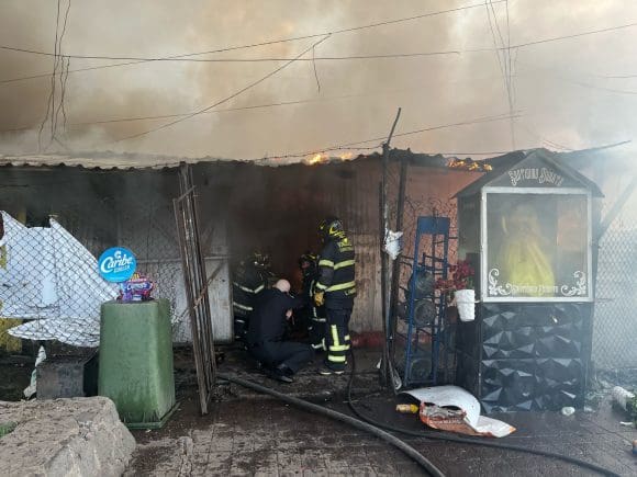 Incendio en estación Lindavista del Metro CDMX
