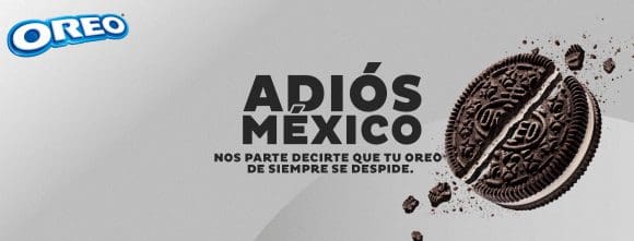 ¡Adiós México! Oreo desata emociones con su misteriosa despedida