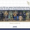 Desmantela la FGE con apoyo interinstitucional punto de venta y distribución de droga en Huaquechula; hay una detenida