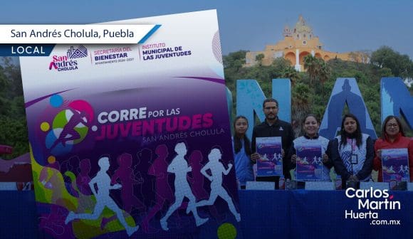 “Corre por las Juventudes”: La carrera juvenil en San Andrés Cholula