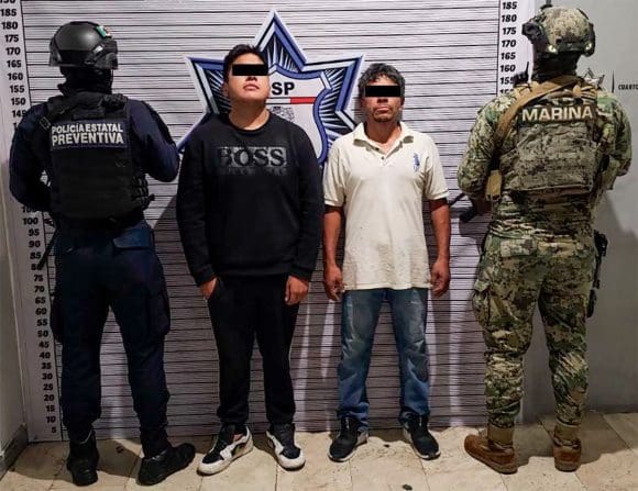 Detención de “El Cocho”, líder de narcomenudeo, en la colonia Clavijero de Puebla