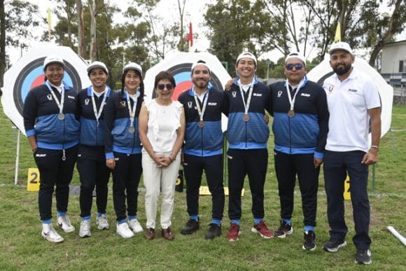 Lobos BUAP brillan en tiro con arco en la Universiada Nacional 2025