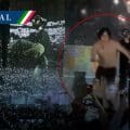 Aparatoso accidente durante el concierto de Latin Mafia; una persona sufrió convulsiones