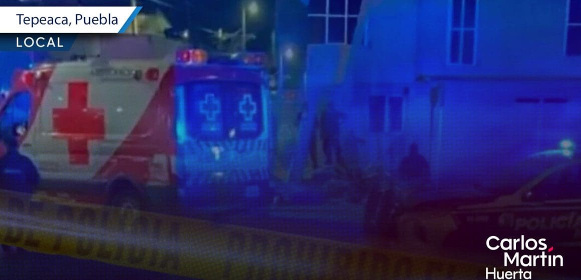 Acribillan a joven en Tepeaca mientras conducía su motocicleta