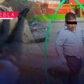 Agente de la Fiscalía de Puebla atropella a joven en scooter en la 11 Sur