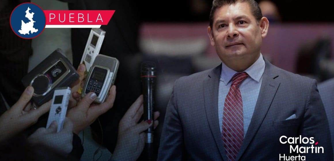 Alejandro Armenta: En Puebla, labor de las y los periodistas se protege, son guardianes de la información