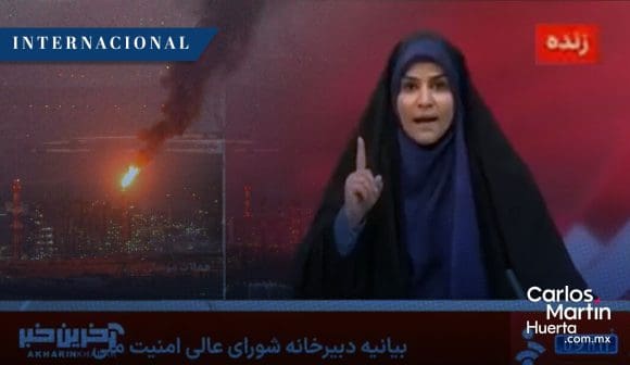 Misil israelí impacta instalaciones de televisora pública iraní