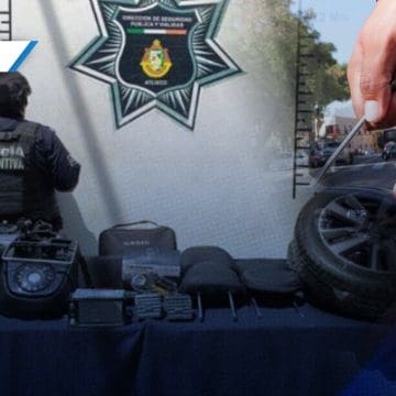 Policía de Atlixco frustra robo de autopartes mediante monitoreo