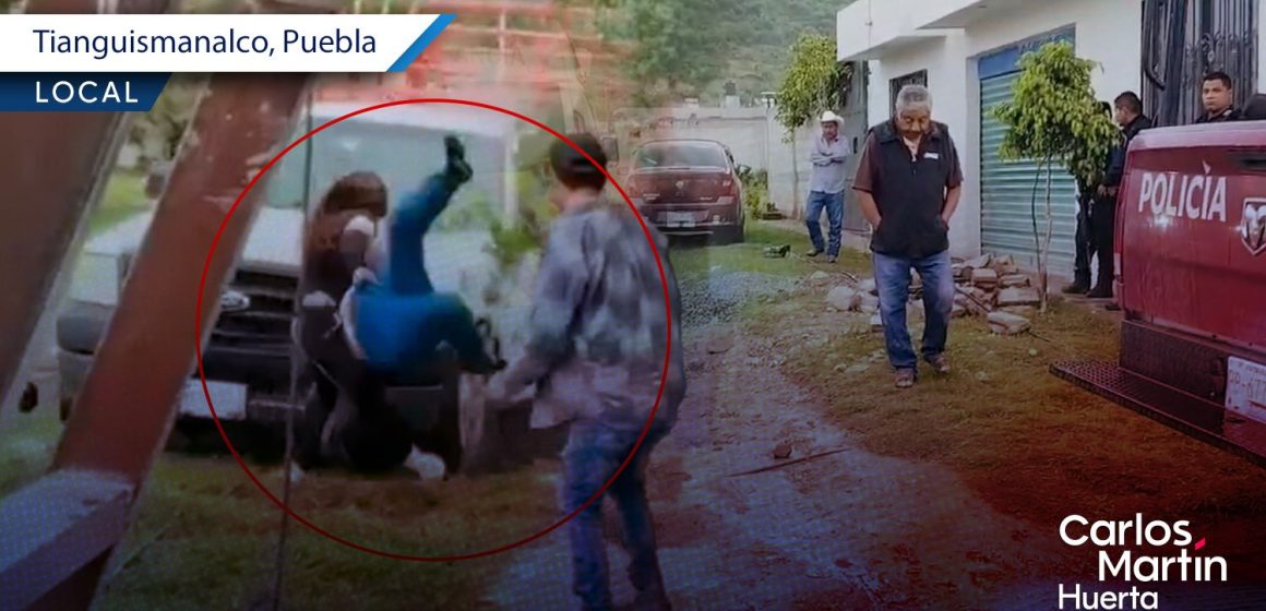Riña en Tianguismanalco deja dos mujeres atropelladas y un hombre baleado